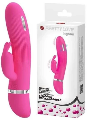 Vibratorius PRETTY LOVE FLIRTATION INGRAM ELECTRIC SHOCK