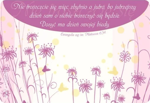Magnetukas ant šaldytuvo su Biblijos citata