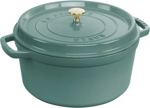 STAUB LA COCOTTE Ketaus puodas apvalus 6,7 ltr, eukaliptas