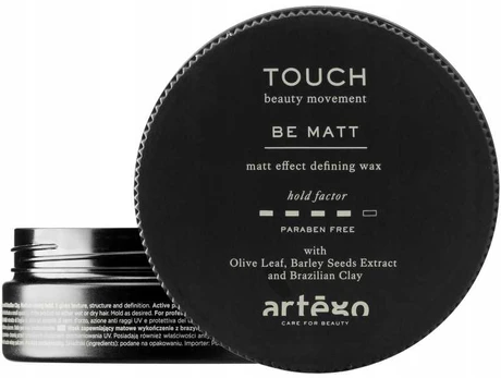 Artego Touch Be Matt matinį efektą suteikiantis vaškas