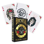 Guns N' Roses žaidimo kortos Bicycle kaina