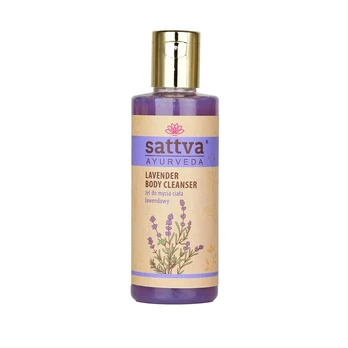 Kūno prausiklis - dušo gelis Lavender, Sattva Ayurveda, 210ml