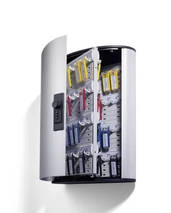 Durable DURABLE Schlüsselkasten KeyBoxCode72 Zahlenschloss sidabrinis