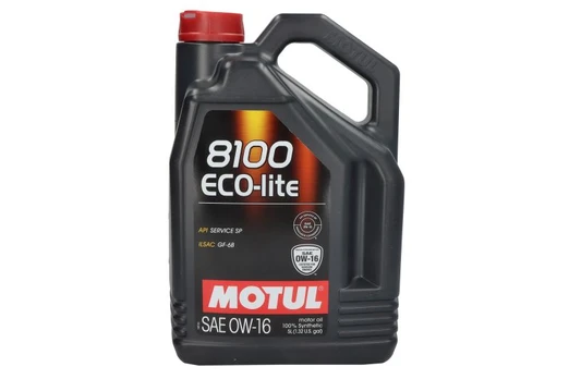 MOTUL Variklių alyva 8100 ECO-LITE 0W16 5L