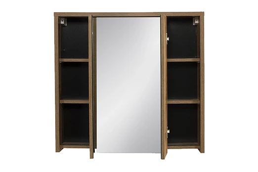 Vonios spintelė su veidrodžiu Hampton Concrete 84-80, 80 cm