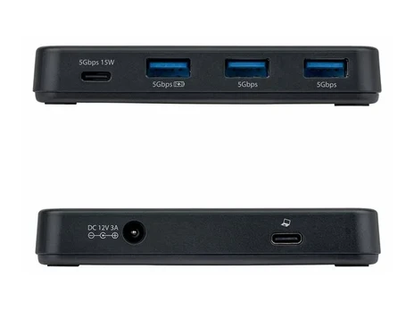 STARTECH.COM 4-Port USB-C und USB-A Hub 5Gbps Eigenstromversorgung 2-in-1 USB-C & USB-A Hostkabel 1x USB-C 3x USB-A 1x BC 1.2