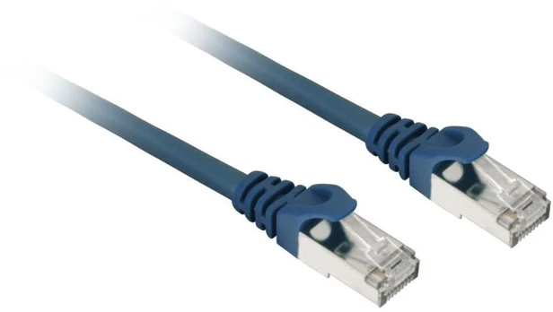 Laidas Sharkoon SFTP Cat.7a Patch Network Cable RJ-45, RJ-45, 2 m, mėlyna