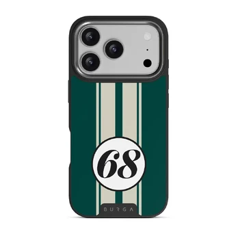 Classic Racing - iPhone 17 Pro Case, Elite Dark (MagSafe) / Gunmetal
