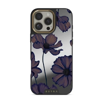 Velvet Night - iPhone 16 Pro Case, Elite Mirror (MagSafe) / Gold