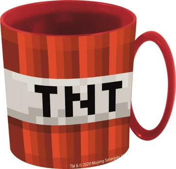 Minecraft TNT mikro puodelis 350 ml