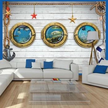 Artgeist Fototapetas - Tree portholes