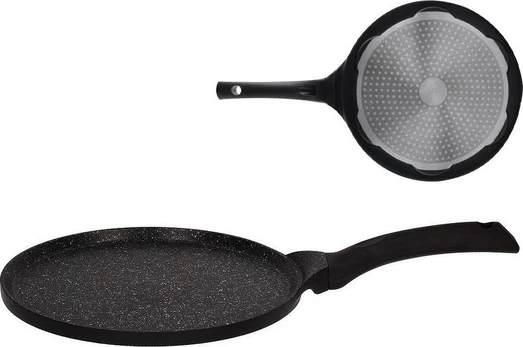 Nelipni keptuvė blynams - GRANDE, 26 cm, juoda