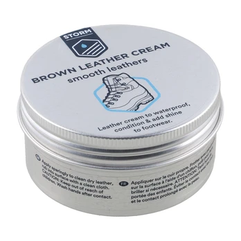 Storm Leather Cream Brown Odos batų kremas 100 ml
