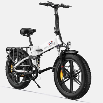 Elektrinis dviratis Engwe Engine X 20", baltas