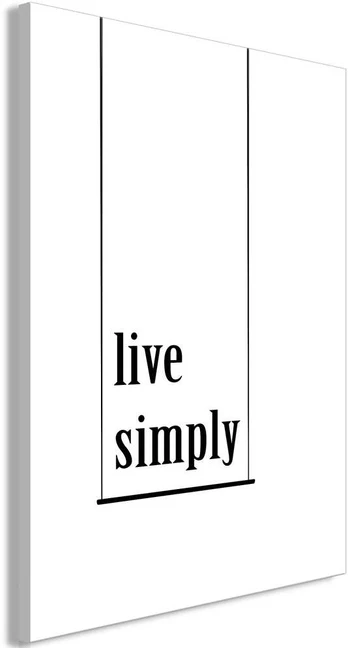 Artgeist Paveikslas - Minimalistic Motto (1 Part) Vertical