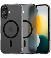 Dėklas TECH-PROTECT MAGSLIM MAGSAFE IPHONE 17 MATTE Juodas