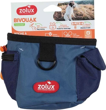 ZOLUX BIVOUAK šunų skanėstų maišelis, mėlynas