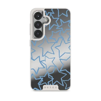 Stardust - Samsung Galaxy S25 Case, Elite Mirror Light (Magnetic) / Silver