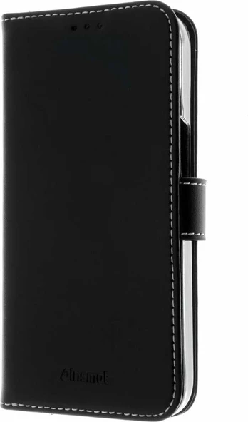 Dėklas Insmat Exclusive Flip Case -lompakkokotelo, iPhone 15, musta
