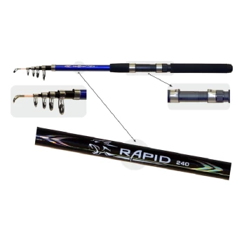 Teleskopinė Meškerė Fish2Fish Short Blue 1,8 m 10-40g