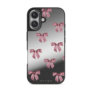 Ballerina - iPhone 16 Case, Elite Mirror Dark (MagSafe) / Silver