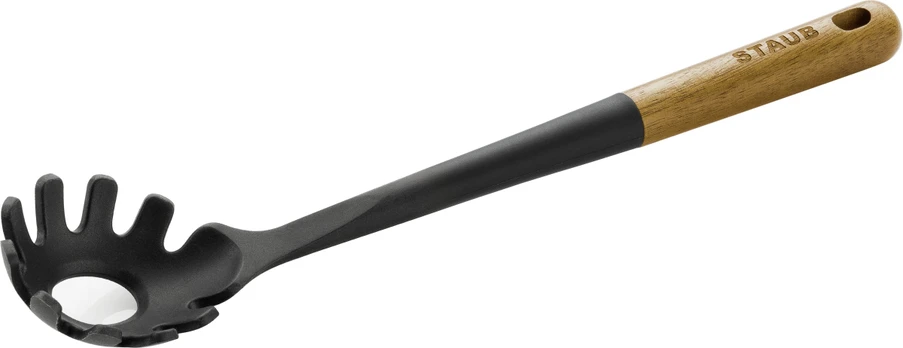 Staub - Pasta Spoon Silicone - Black - 31 cm