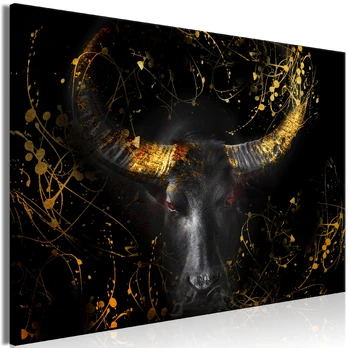 Artgeist Paveikslas - Enraged Bull (1 Part) Vertical - Third Variant