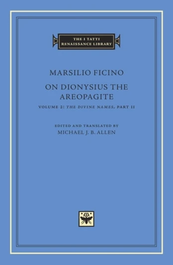 On Dionysius the Areopagite