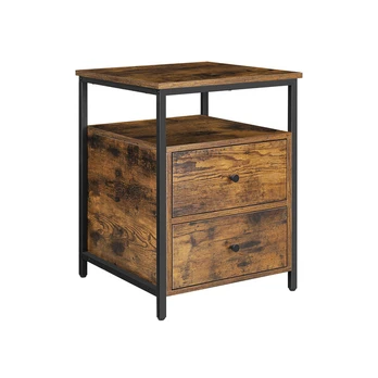 Naktinė spintelė Vasagle LET067B01, ruda