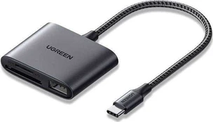 USB-C kortelių/USB skaitytuvas UGREEN CM387 kaina
