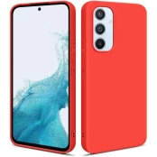 Dėklas Liquid Silicone 1.5mm Samsung A346 A34 5G raudonas kaina