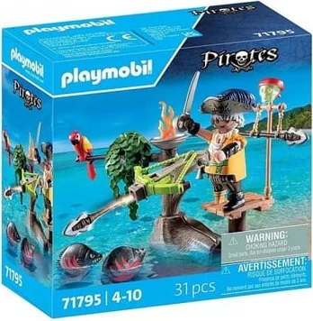 Playmobil - Pirate with Ballista (71795)