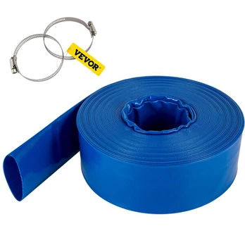 PVC išleidimo žarna, 2 cm x 32 m, mėlyna