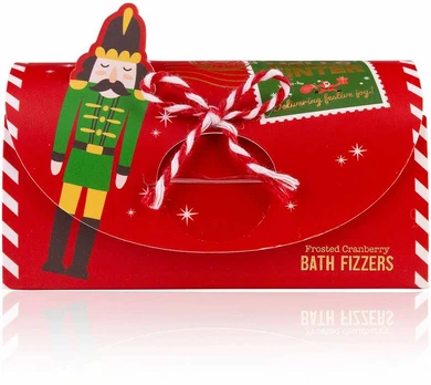 Accentra 4 * 30g bath fizzer HELLO WINTER in gift packaging