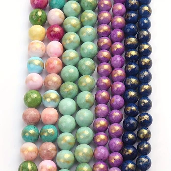 Karoliukai, 6 vnt, Mixed Colors/about 40pcs