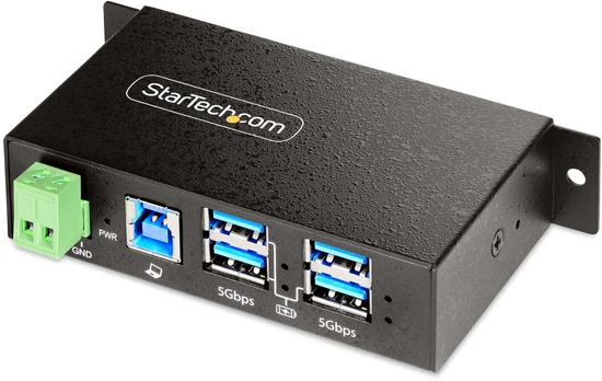 StarTech 4PT MANAGED INDUSTRIAL USB HUB/.