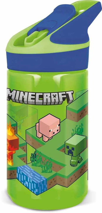 Gertuvė Stor - Tritan Premium flaske, 480ml - Minecraft (40495)