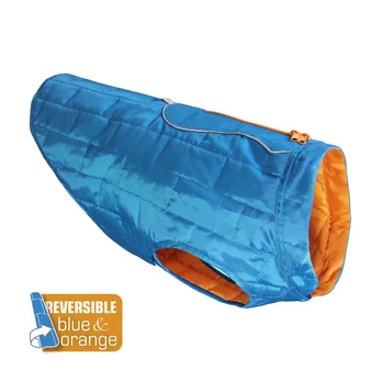 Kurgo Loft Jacket striukė šunims, X-Small, Mėlyna / Oranžinė