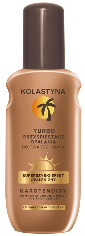 KOLASTYNA Turbo Tanning Accelerator veidui ir kūnui 150ml