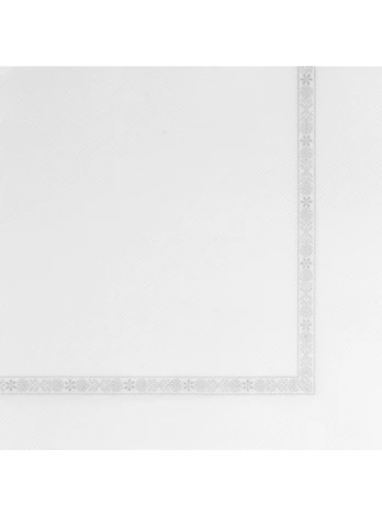 Servetėlės Double Point 40 x 40 cm., baltos (50)