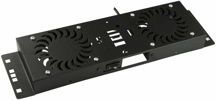 Maršrutizatorius Lanview 2 FANS, ON/OFF CONTROLLED FAN MODULE Juodas