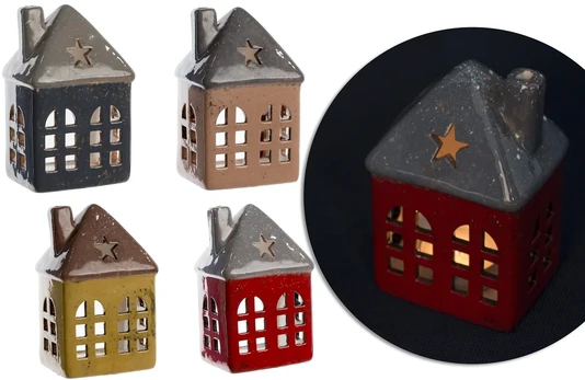 Mondex Domek Ceramiczny 13x8xh13cm