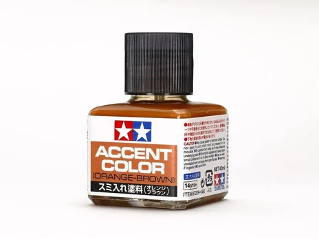 Tamiya - Panel line accent color Oranžinis-Brown, 40ml, 87209