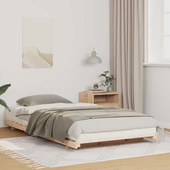 Grindų lovos rėmas Ruda 90 x 220 cm Pušies masyvas