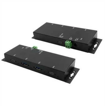 EXSYS EX-1234HMVS 4 prievadų USB 3.2 Gen2 šakotuvas su 2 USB-C ir 2 USB-A jungtimis
