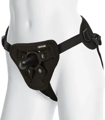 Doc Johnson Platinum Supreme Harness Adjustable Neoprene System Black