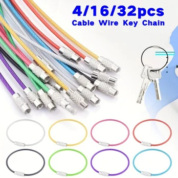 Raktų pakabukas rinkinys, 32Pcs(Random Mixed Colors)