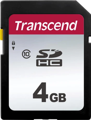 Atm.kort. TRANSCEND TS4GSDC300S 4GB