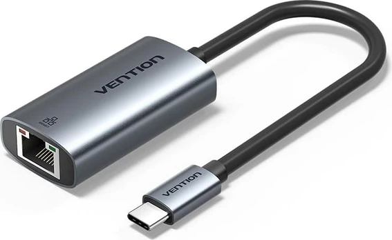 Adapter Vention USB-C do Gigabit Ethernet 0.15m