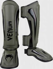 Apsaugos kojoms Venum Elite Standup - Khaki/Juodas